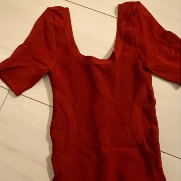 Bebe red bandage dress S - Picture 2 of 4